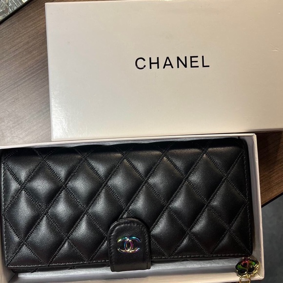 CHANEL Handbags - Black channel wallet